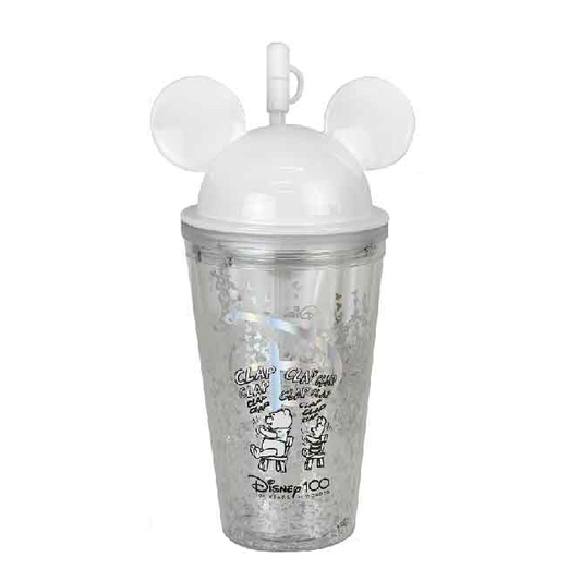 1100ml/39oz Disney Large Capacity Stainless Steel Straw Cup – Ann