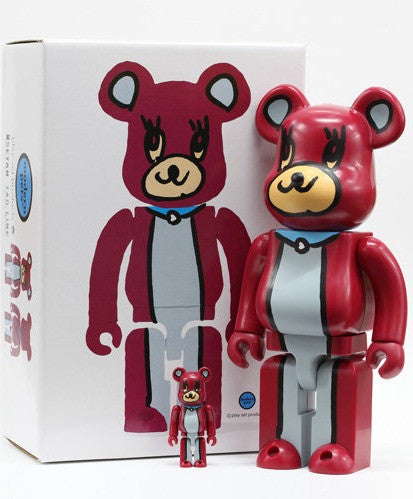 Medicom Toy 2006 Be@rbrick 400% 100% Isetan Limited Cap & Pep 