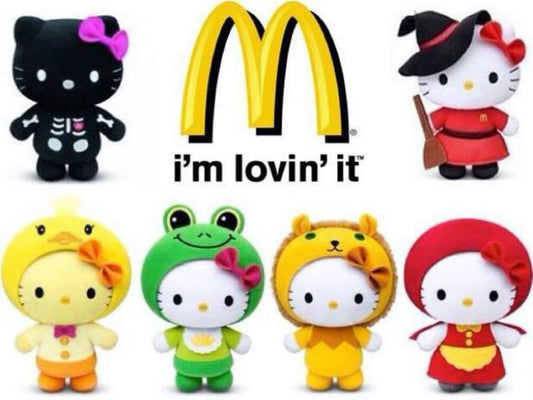 Mcdonalds 2014 Sanrio Hello Kitty Fairy Tales The Frog Prince 6 Plush –  Lavits Figure