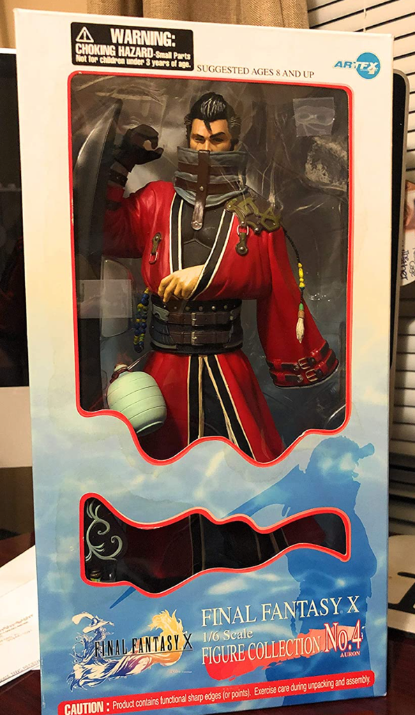 Kotobukiya Artfx Final Fantasy X 10 Collection No 3 Auron Pvc 12 Figu Lavits Figure