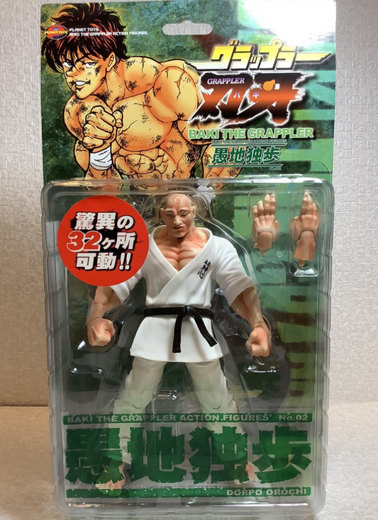 Planet Toys Baki the Grappler Baki Naga Action Figure – Lavits Figure