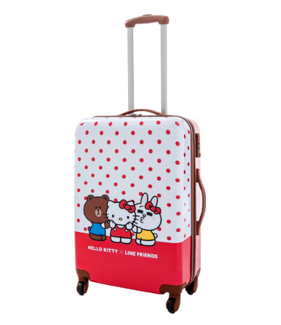 line friends luggage