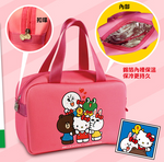 Sanrio Hello Kitty x Line Friends Watsons Limited 9" Cooler Bag - Lavits Figure
