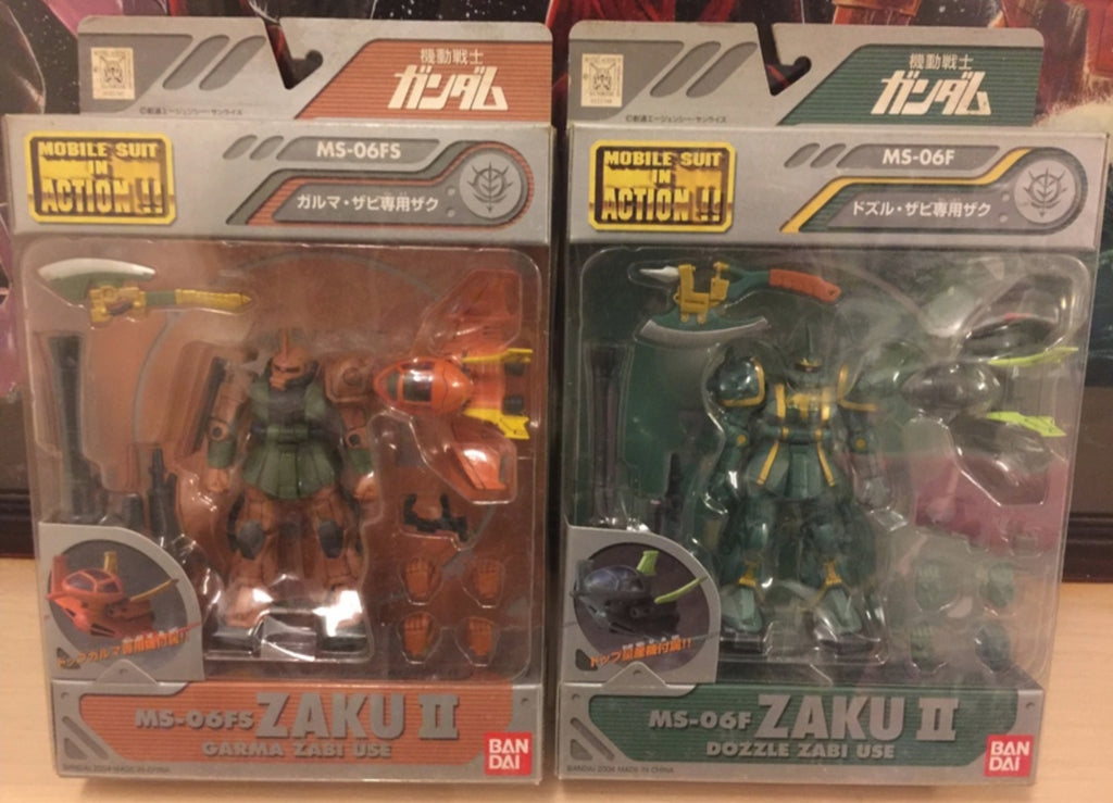 zaku action figure