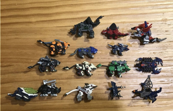 zoids mini figures