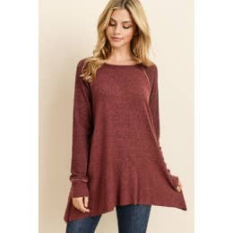 Burgundy Long Sleeve