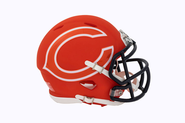 chicago bears white c helmet