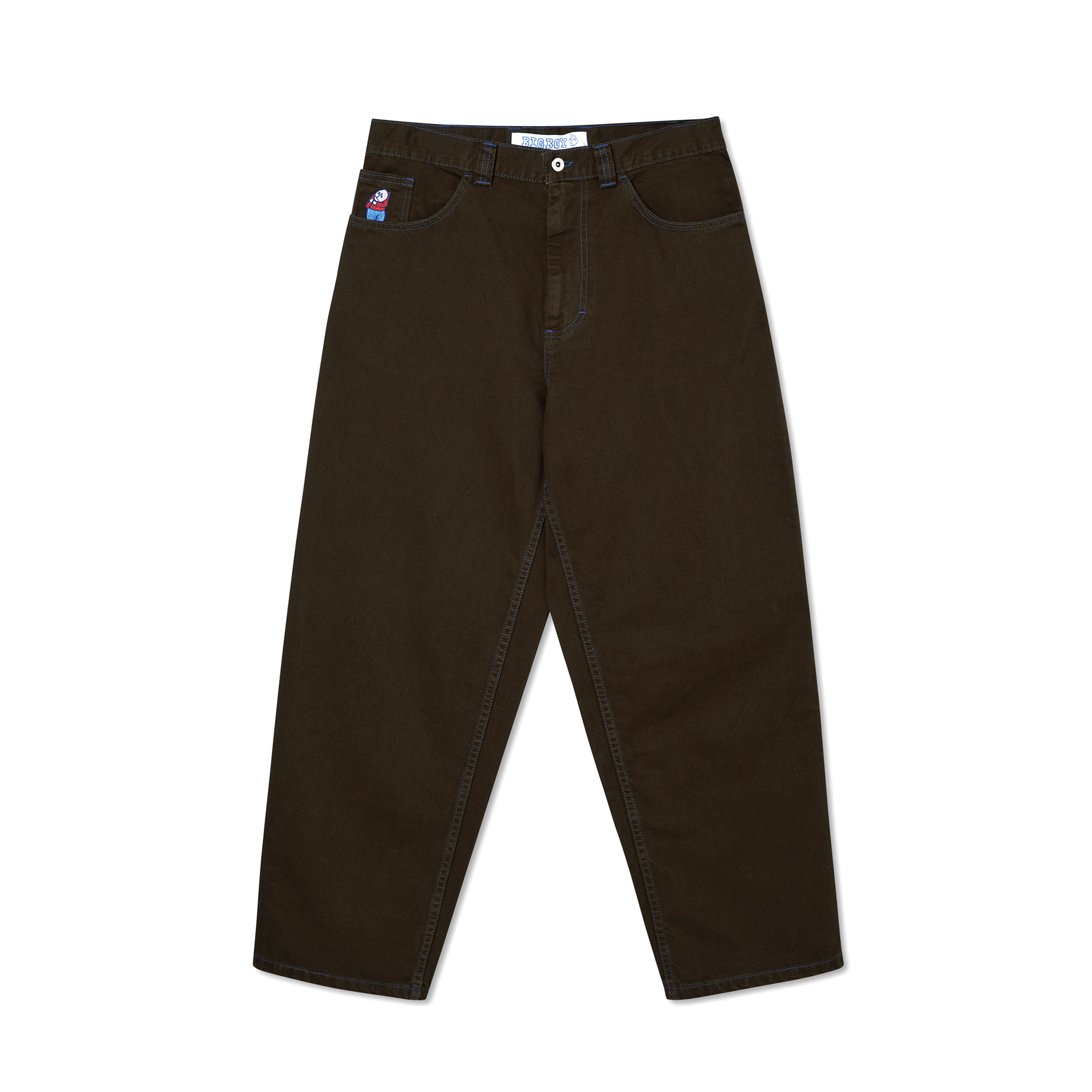 POLAR SKATE CO. - Big Boy Jeans Brown/Blue – Deli Skate Supply