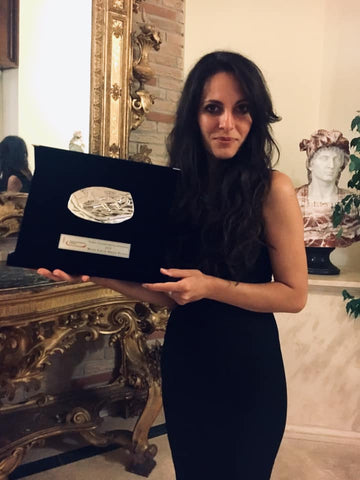 Flavia con il premio