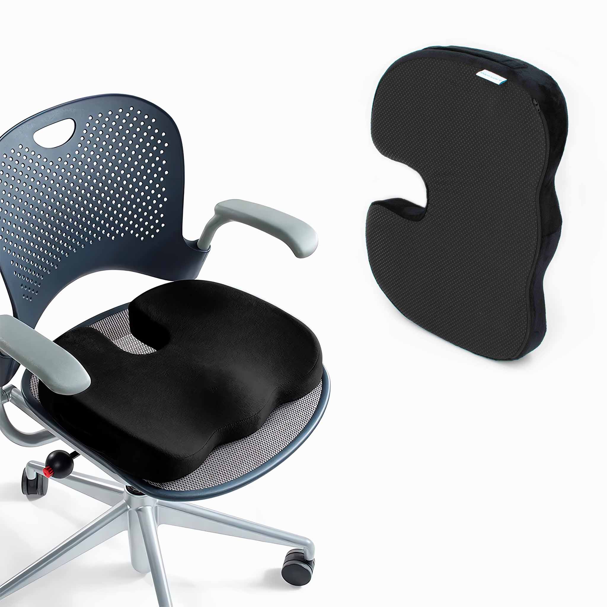 SHAPE VITAL Orthopädisches Sitzkissen in Keilform - Ergonomisches  Keilkissen für ein aufrechtes Becken - Sitzkeilkissen für Auto und Büro