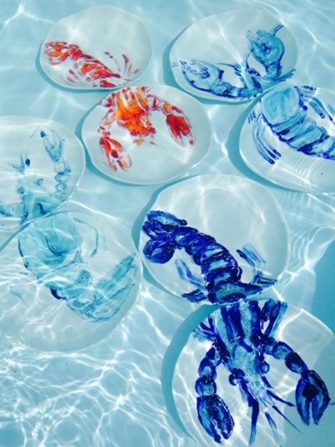 Porcelain bowl set "Lobster"