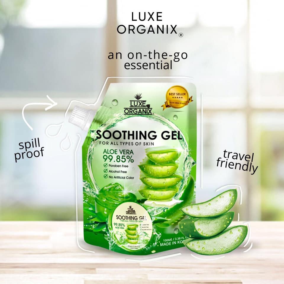 Aloe Vera Soothing Gel Sachet Luxe Organix Australia 9810