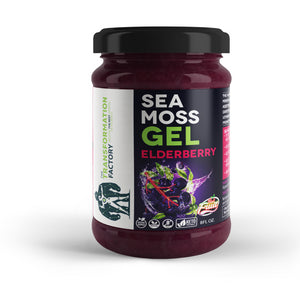 Elderberry Sea Moss Gel Natural The Transformation Factory