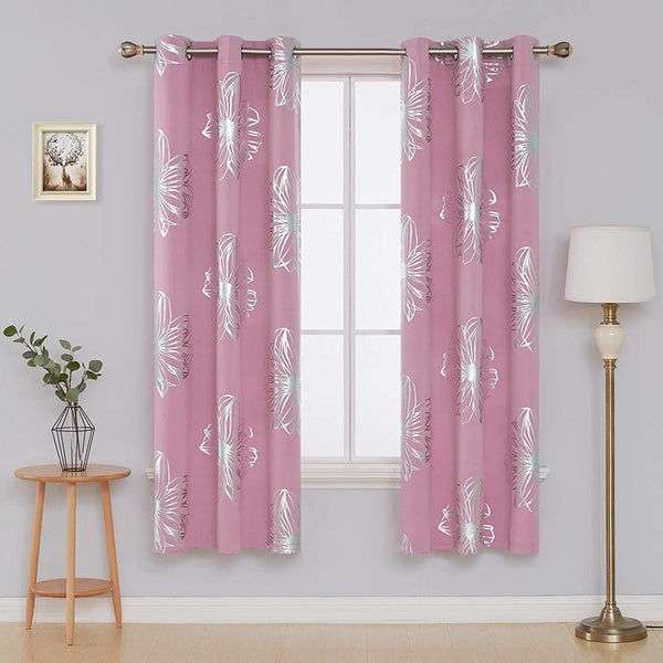 pink lounge curtains