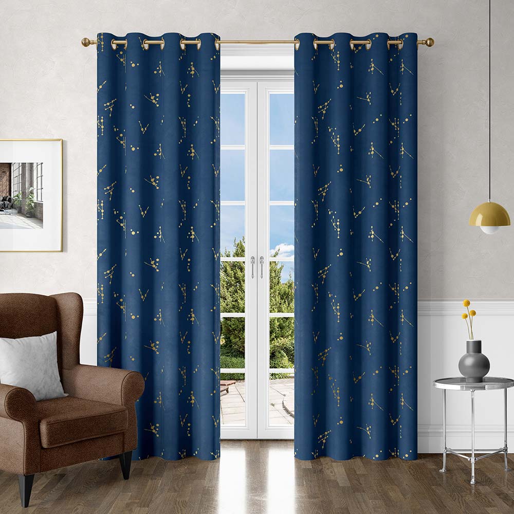 Deconovo 100% Blackout Curtains Gray Double Layers Total Full Dark Blocking  Sun Light Thermal Insulated for the Bedroom, 2 Panels, 52x54 in, Light Gray  