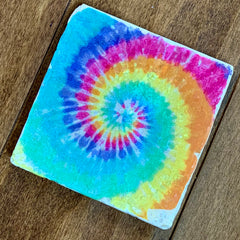 tiedye-coaster-stone