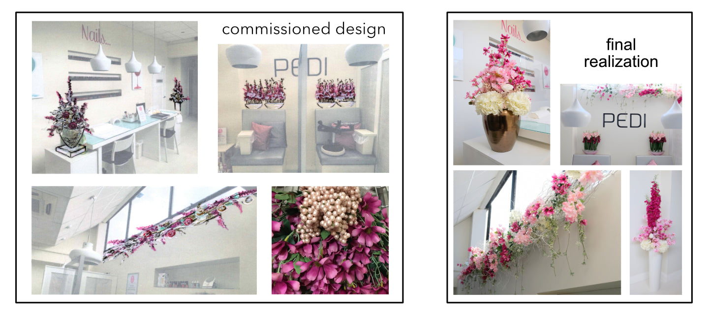 corporate flowers from commissioned design to final realisation. we will create the whole concept of your hotel flowers and hotel arrangements, company flowers environment, office plants and office flowers. your own office flower design