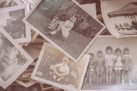 Vintage photos of children