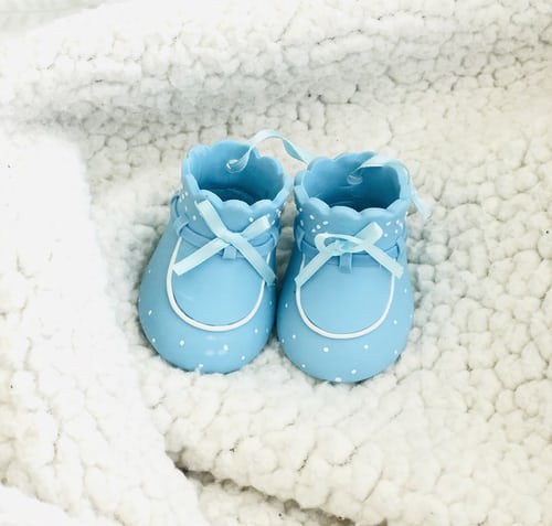 A pair of Baby Shoes in Blue