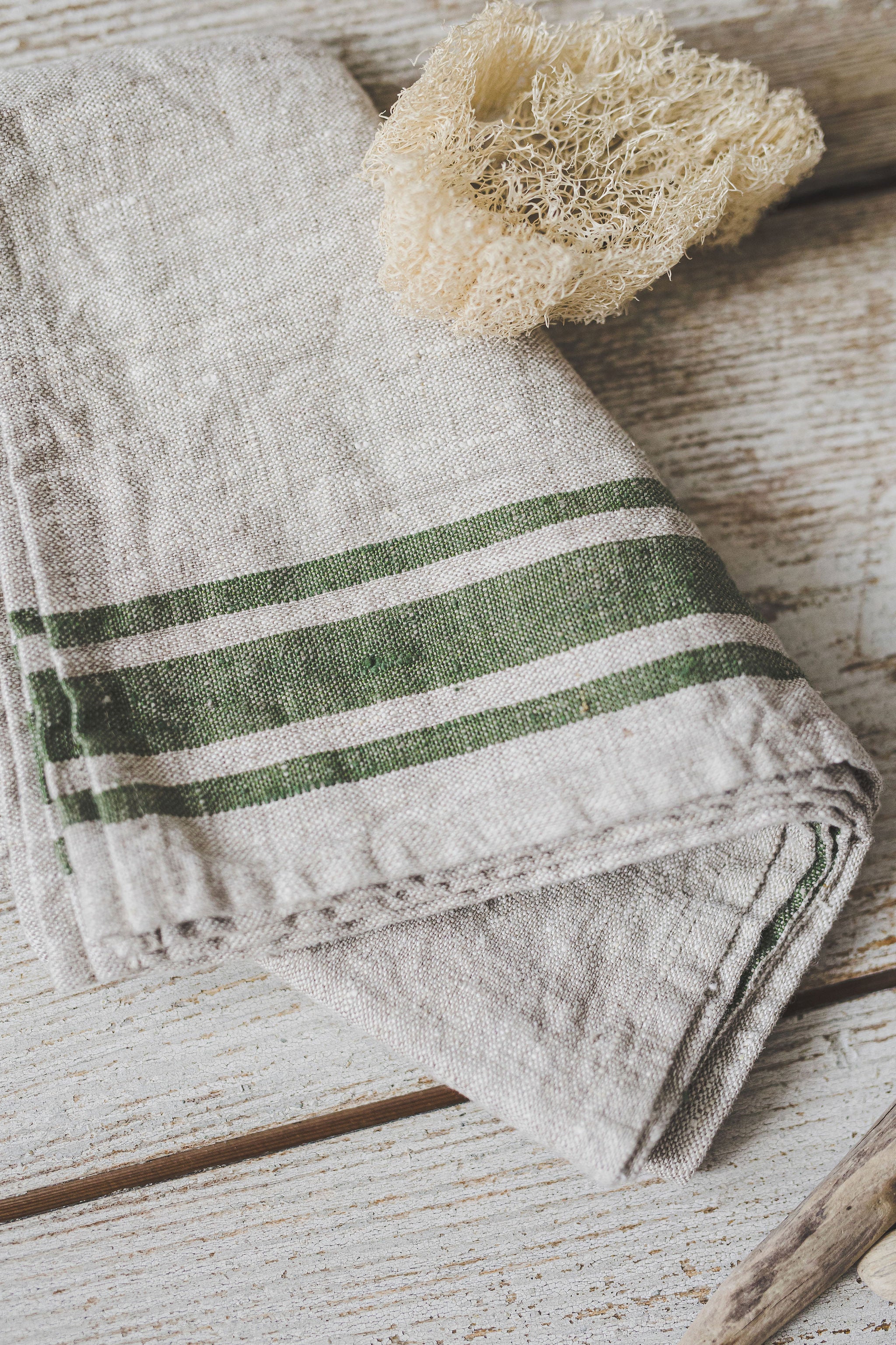 how to sew linen bath towels