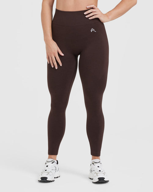 CLASSIC FIT LEGGINGS - BLACK COFFEE