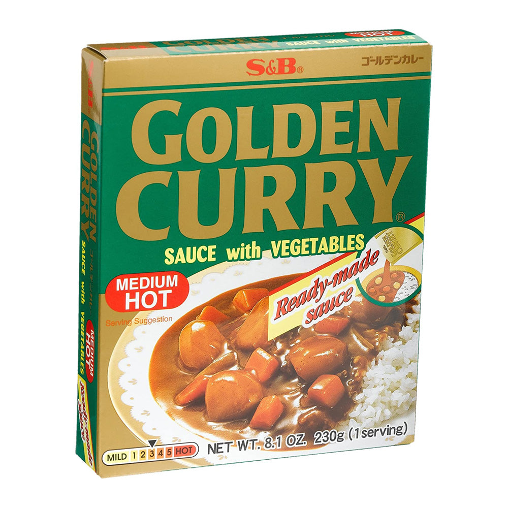 S&B Golden Curry Mild Sauce with Vegetables 240 g - Voilà Online Groceries  & Offers