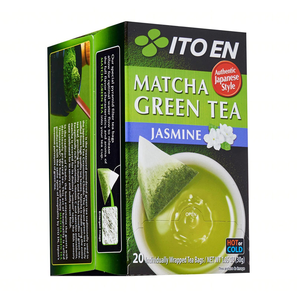 ito en matcha green tea caffeine