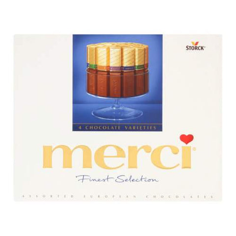 Merci Finest Selection 4 Varieties of Chocolate Specialties