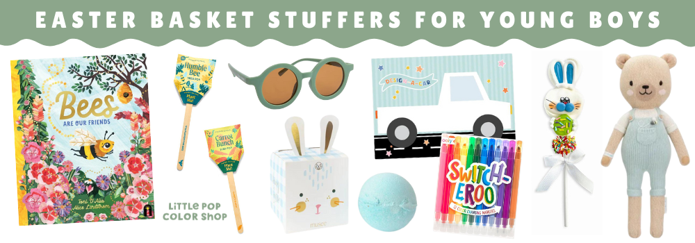 easter basket stuffers for young boys