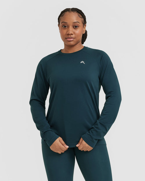 Everyday Seamless Long Sleeve Top in Purple in 2023