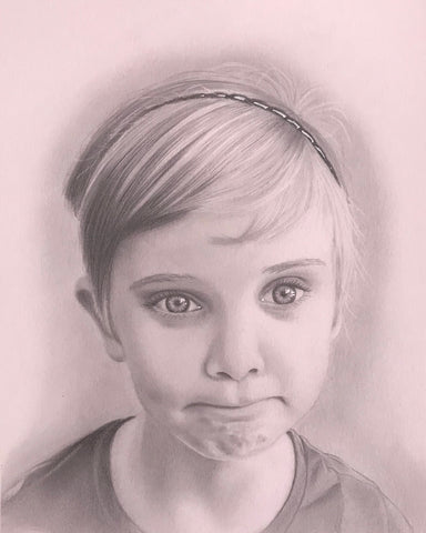 Child/Baby Portrait Drawings - Shayne Wise Portrait Artist #1