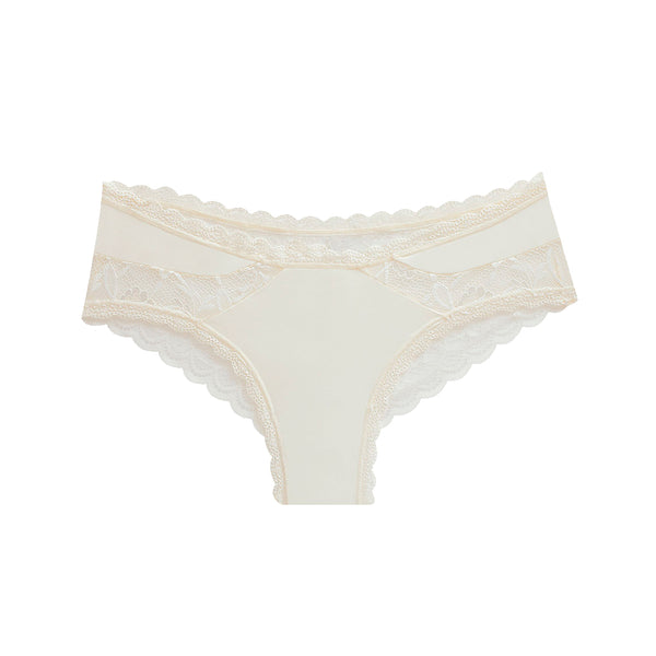 Sparkly Panties Shiny White - Tulle Ecru La Nouvelle - Women
