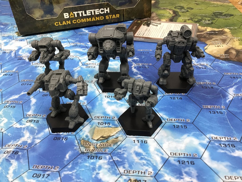 BattleTech: Miniature Force Pack - Inner Sphere Heavy Battle Lance