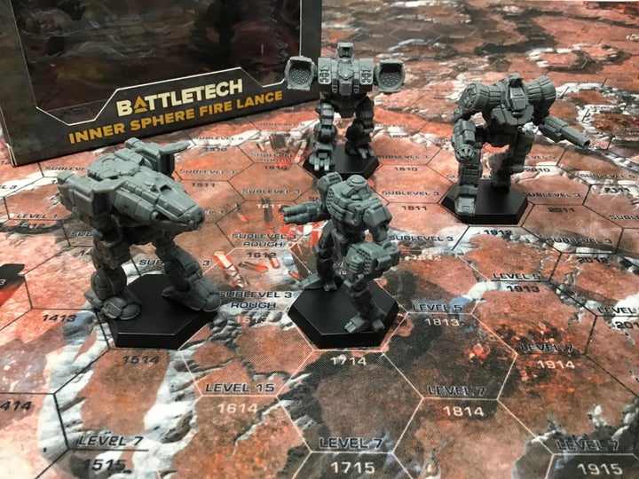 Battletech Miniature Force Pack Inner Sphere Urban Lance - GAMELANDIA