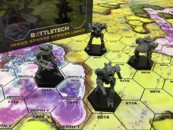 BattleTech: Miniature Force Pack - Hansens Roughriders Battle Lance - IRL  Game Shop