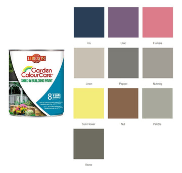 Ronseal Outdoor Garden Paint - For Exterior Wood Metal Stone Brick - All  Colours