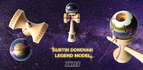 Kendama Sweets Austin Donovan Legend Mod sweet KENDAMA france bilboquet freestyle fun ride toy games weight match boost shape cushion sticky space yankees purple amped shape new new