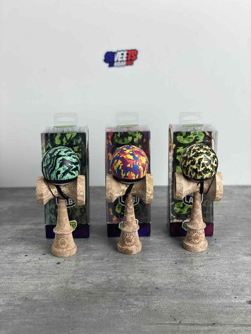 Sweets Kendamas France Custom V25 By sweets paint lab Camo Tiger Sunset Cushion