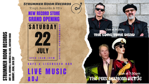 Strummer Room Records Grand Opening