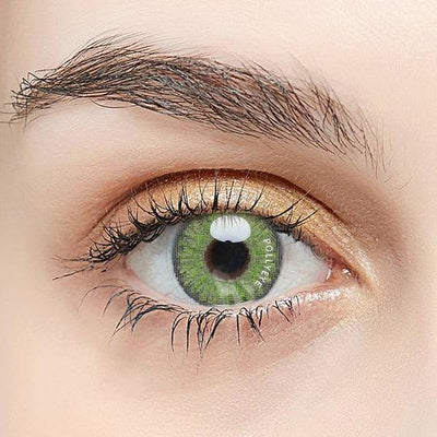 6 Waterproof Accent: Flat Green Eyeball