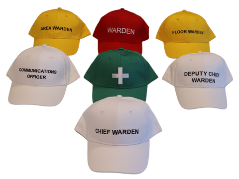 Warden Caps showing their roles