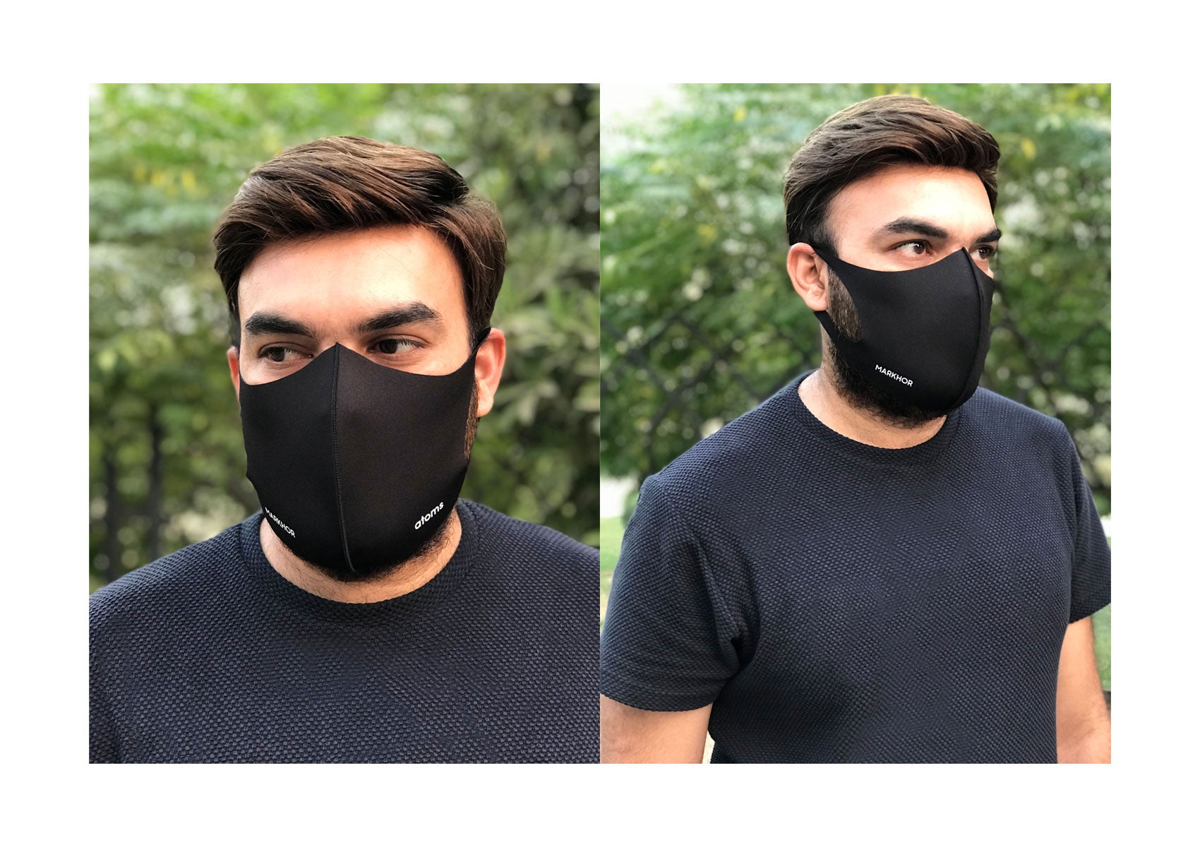 Atoms Everyday Mask - Black