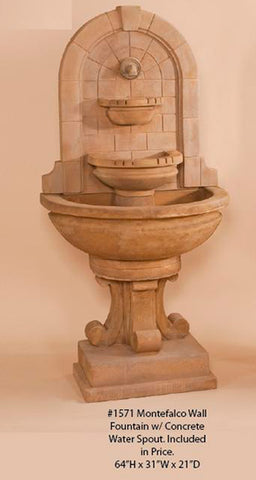 Giannini Montefalco Fountain 1571