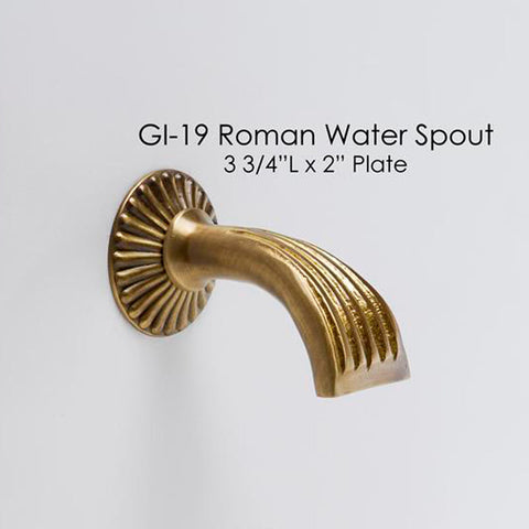 Giannini Garden Roman Water Spout GI-19