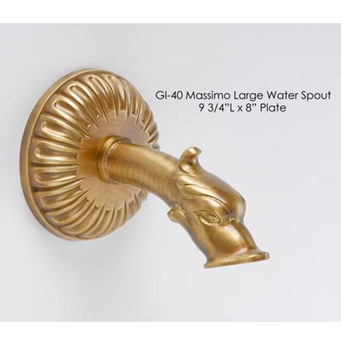 Giannini Garden Massimo Large Water Spout GI-40