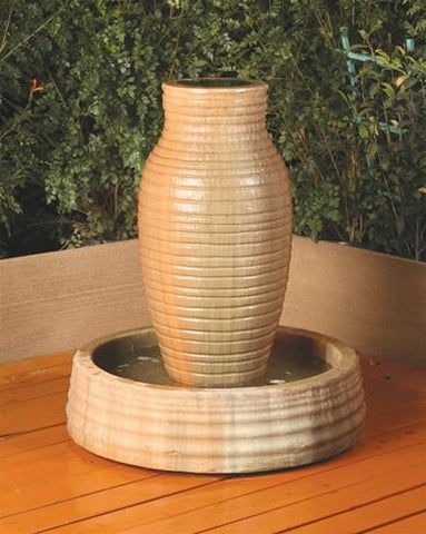 Phoenix Precast Amphora 35" Wide Concrete Outdoor Fountain G-AMPH