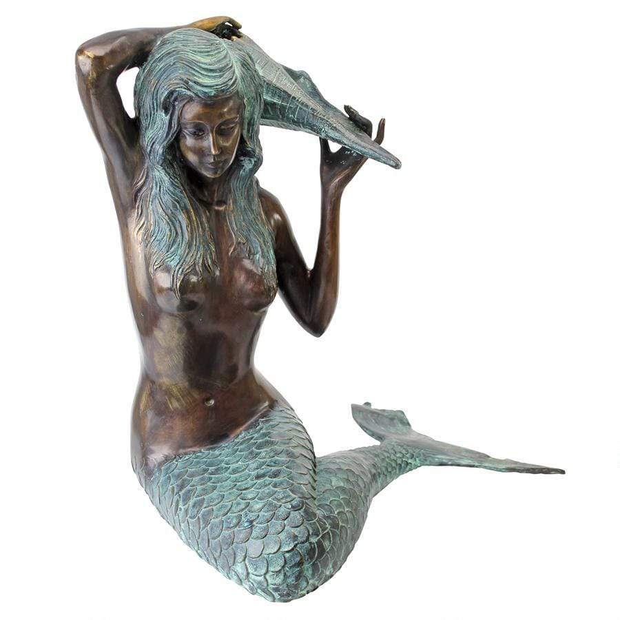 Design Toscano Mermaid of the Isle of Capri Garden Statue SU4015 - FountainsUSA product image