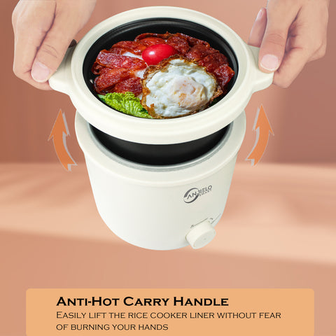 Rice Cooker 1.3 QT One Touch Operation Perfect for Cooking Rice Meat N –  Zhongshan Anjielo Smart Technology Co., Ltd