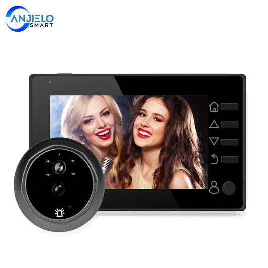 4.3InchTuya Peephole Door Viewer Camera Wifi Doorbell Video Intercom Mo –  Zhongshan Anjielo Smart Technology Co., Ltd