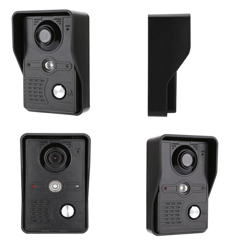 Wifi Smart 720P 7 inch Wired  Video Door Phone Doorbell Intercom Entry System,Support Remote APP unlocking Recording Snapshot